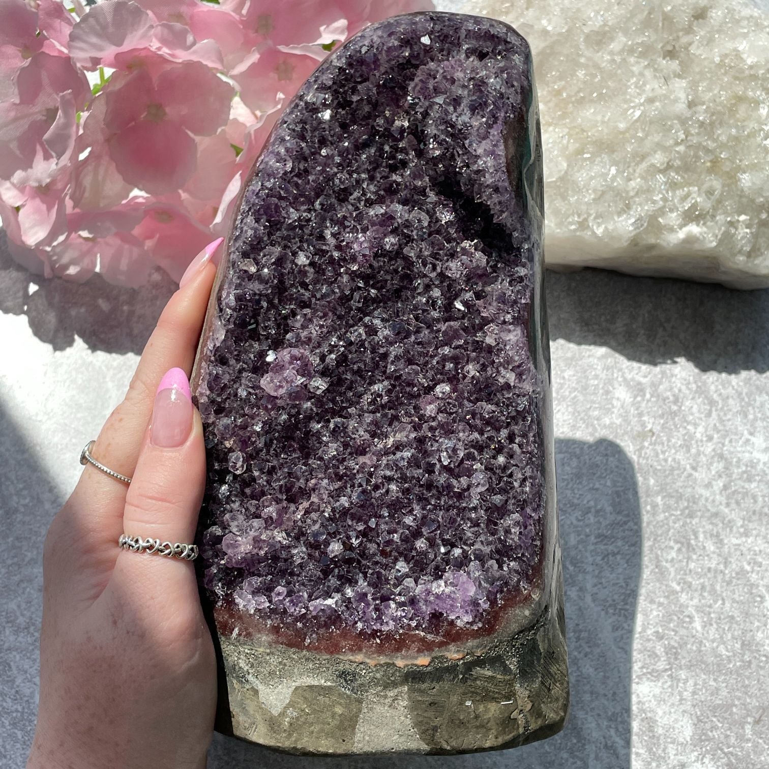 Amethyst - Cut Base Cluster - 84 Amethyst - Cut Base Cluster - 84